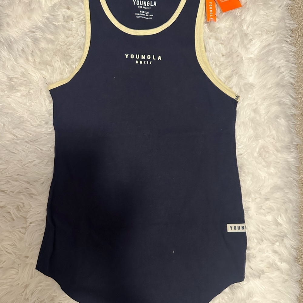 YoungLA Navy Tank Top